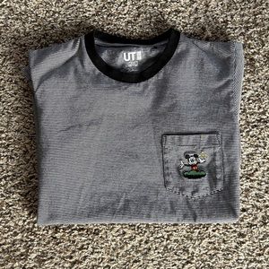 Uniqlo UT x Koichiro Takagi Disney Unisex Mickey Mouse Pocket Shirt XXS